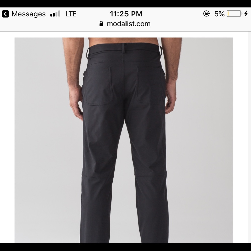 Charcoal Grey Men LULU LEMONS!